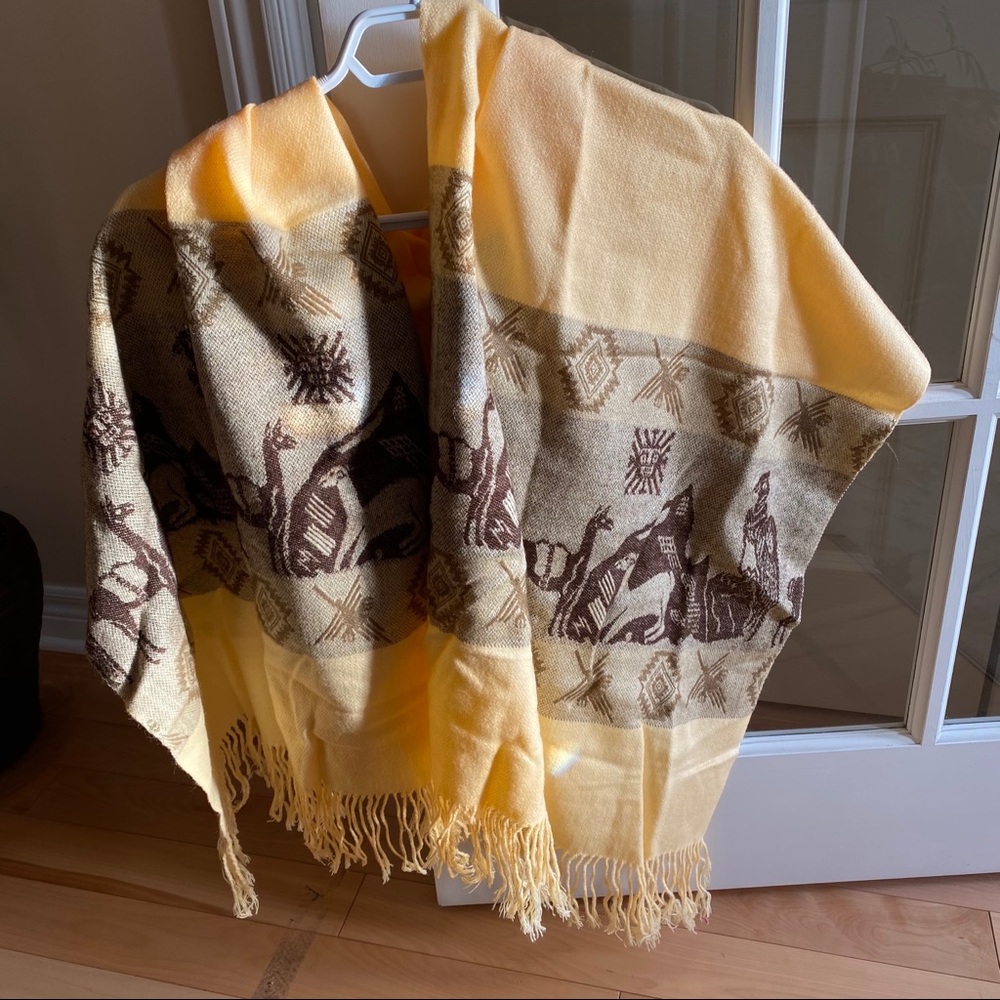 Beautiful hand-made shawl